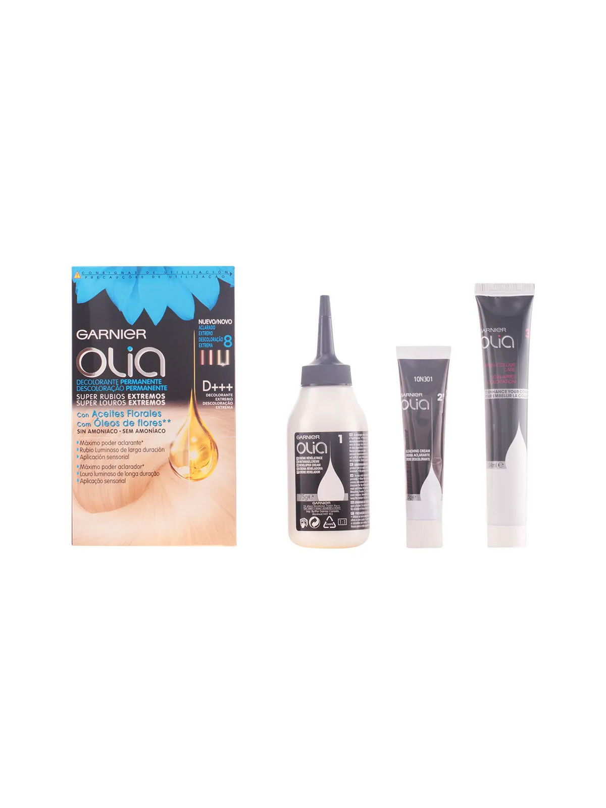 Garnier Olia Décolorant Permanent Sans Ammoniaque 8