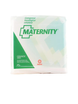 Indasec Maternité Compresses Anatomiques Grande Taille 25 Unités