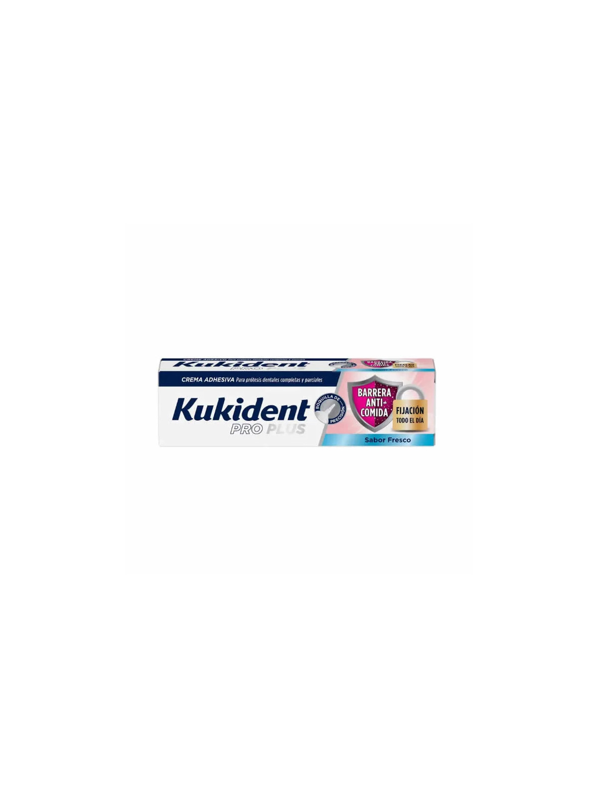 Kukident Pro Plus Crème Adhésive Tenue Toute la Journée Saveur Fraîche 40g