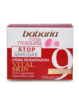 Babaria Rosa Mosqueta Vital Skin Crème Régénératrice Stop Rides 50ml