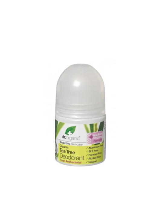 Dr. Organic Tea Tree Déodorant Roll-On 50ml