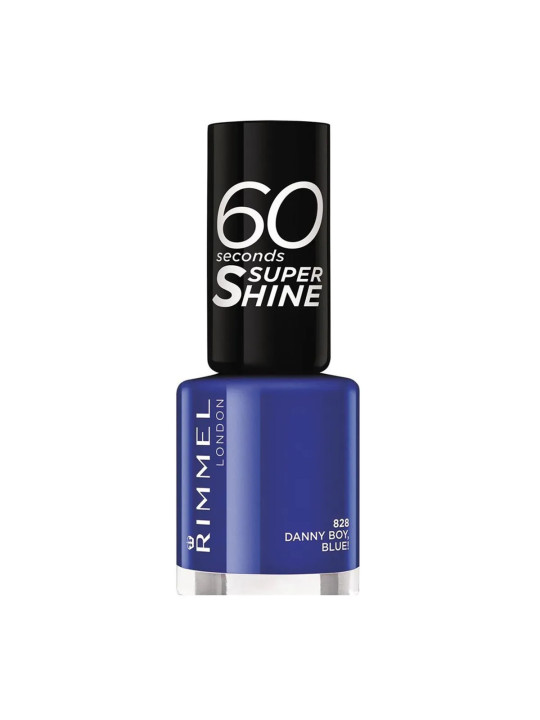 Rimmel London 60 Seconds Super Shine Vernis 828 Danny Boy Blue