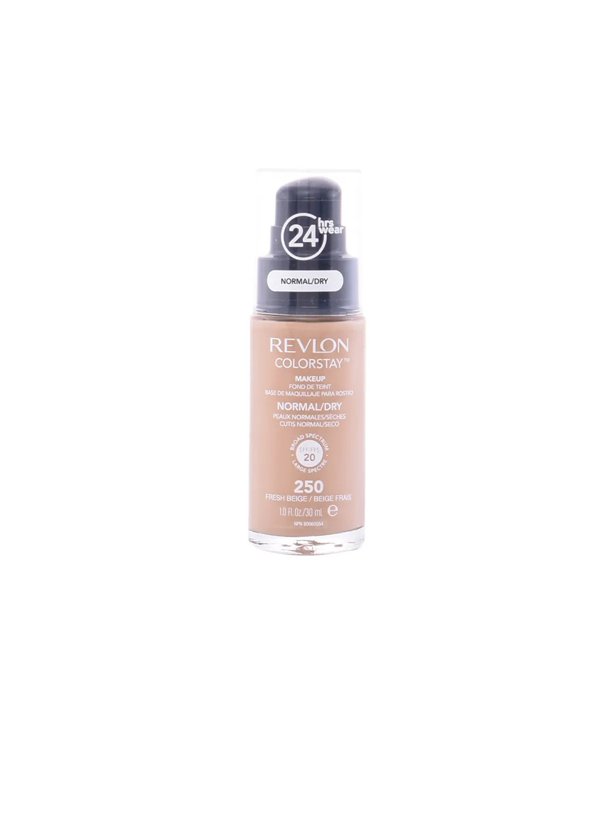 REVLON Colorstay Fond De Teint Peau Normale à Sèche SPF20 250 Fresh Beige 30ml