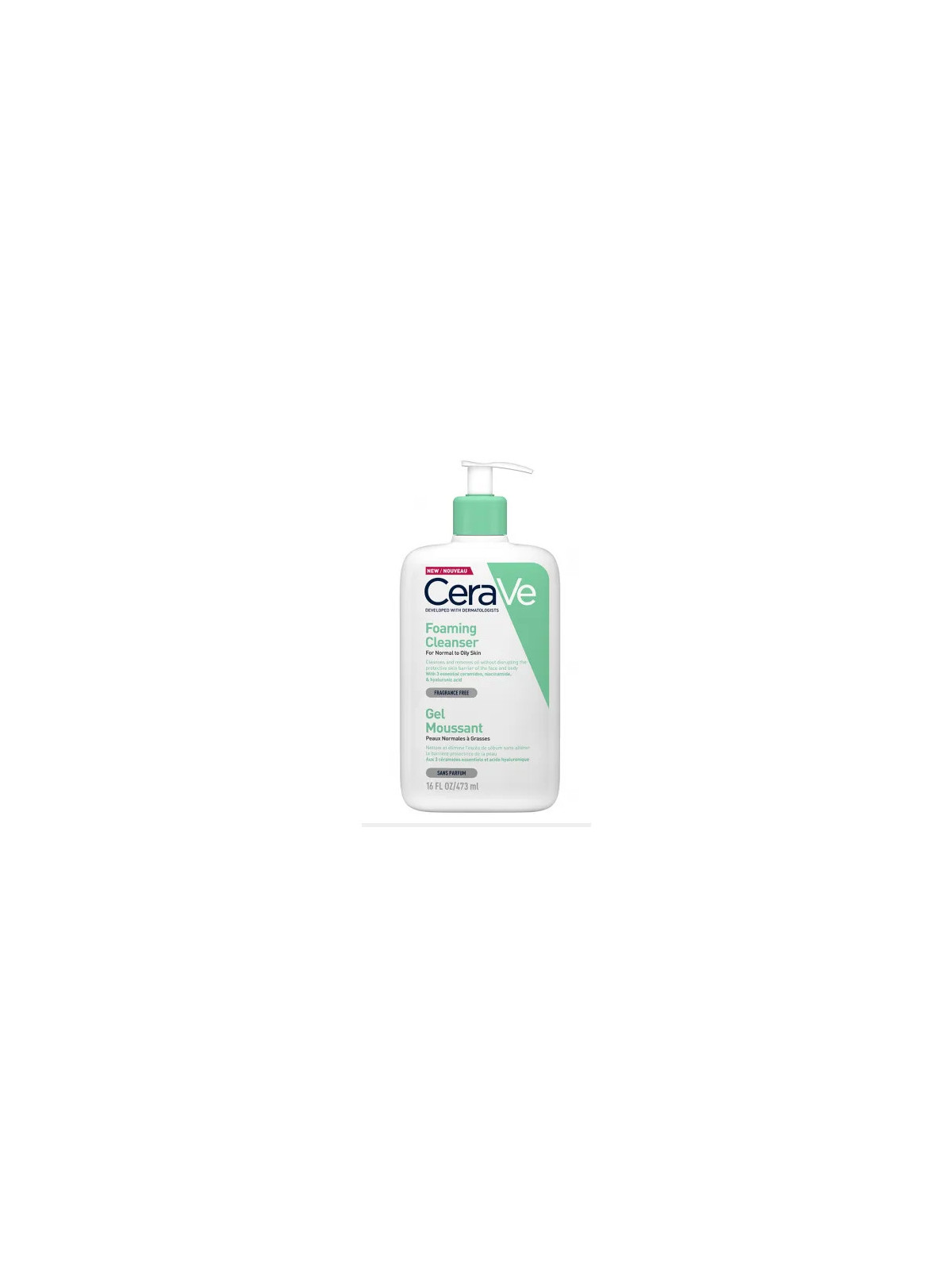 CeraVe Gel Nettoyant Moussant 473ml