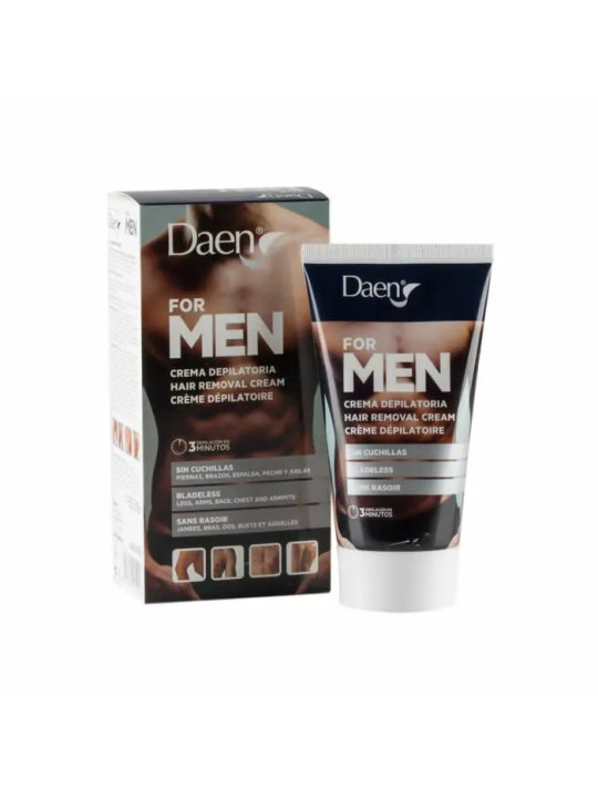 Daen For Men Crème Dépilatoire Sans Rasoir 150ml