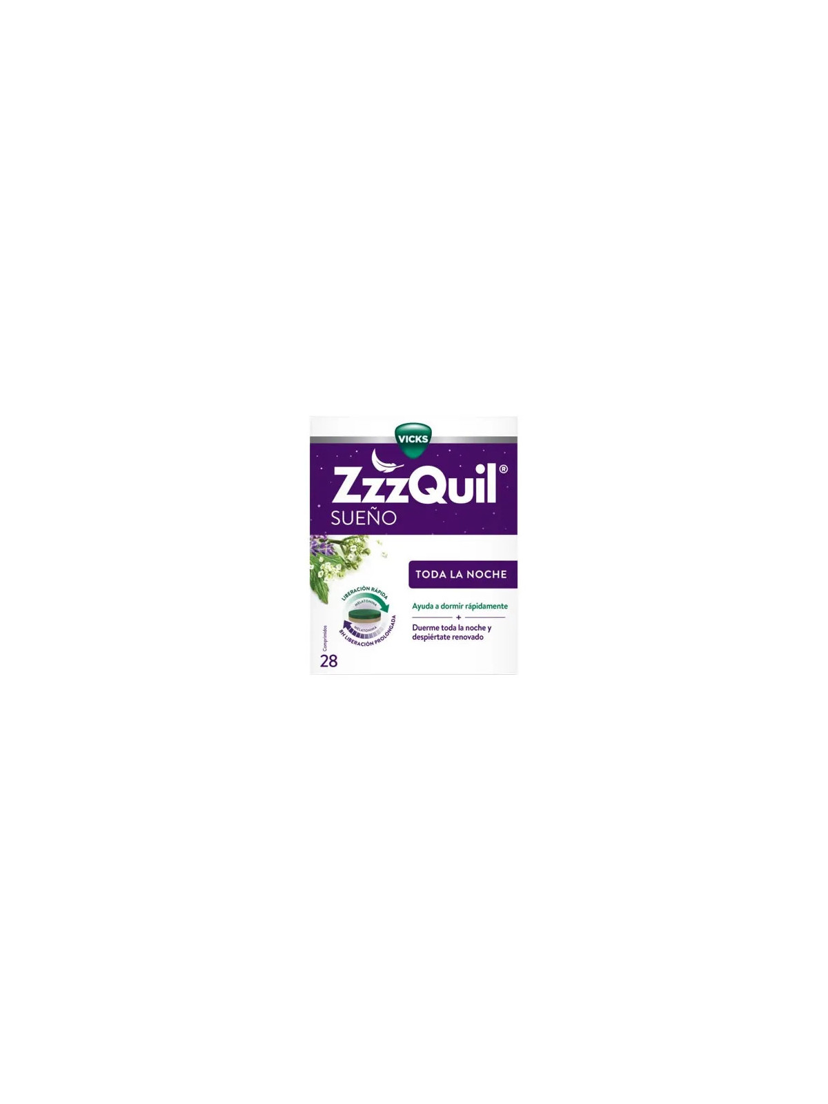 ZzzQuil Dormir Toute la Nuit 28 Comprimés