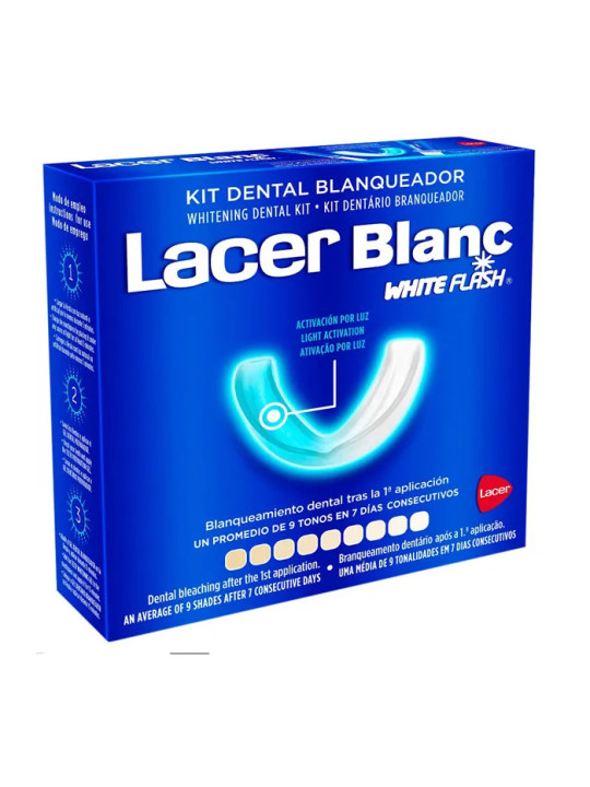 Lacer Blanc White Flash Coffret 3 Produits