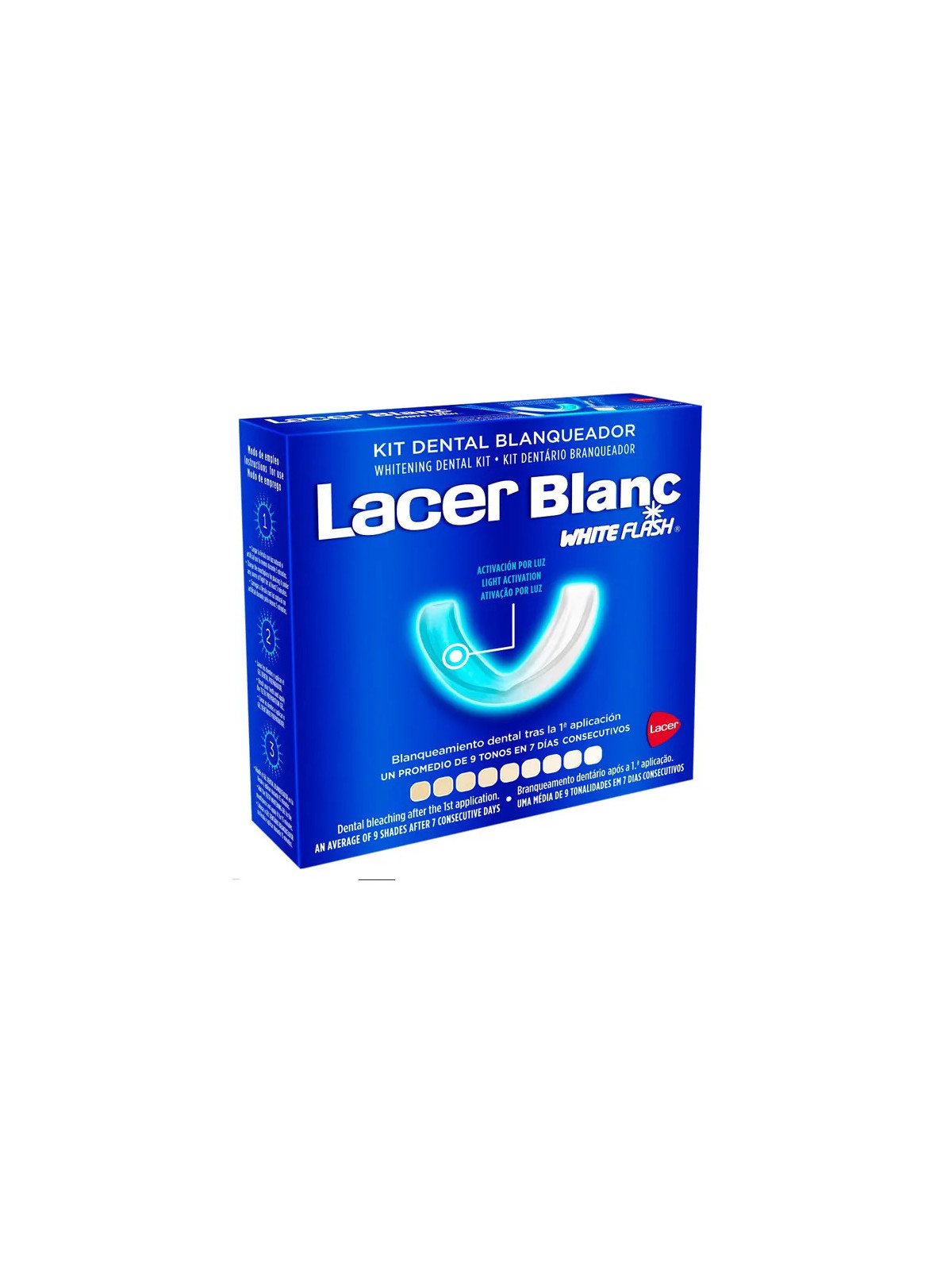 Lacer Blanc White Flash Coffret 3 Produits