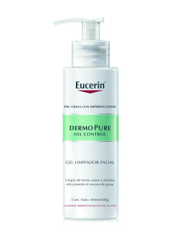 Eucerin DermoPure Oil Control Gel Nettoyant Visage 200ml