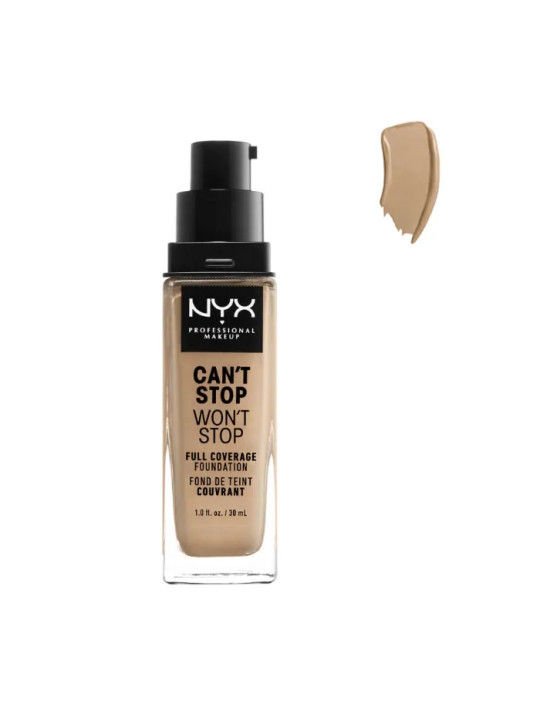 NYX Can't Stop Won't Stop Full Coverage Foundation Soft Beige 30ml