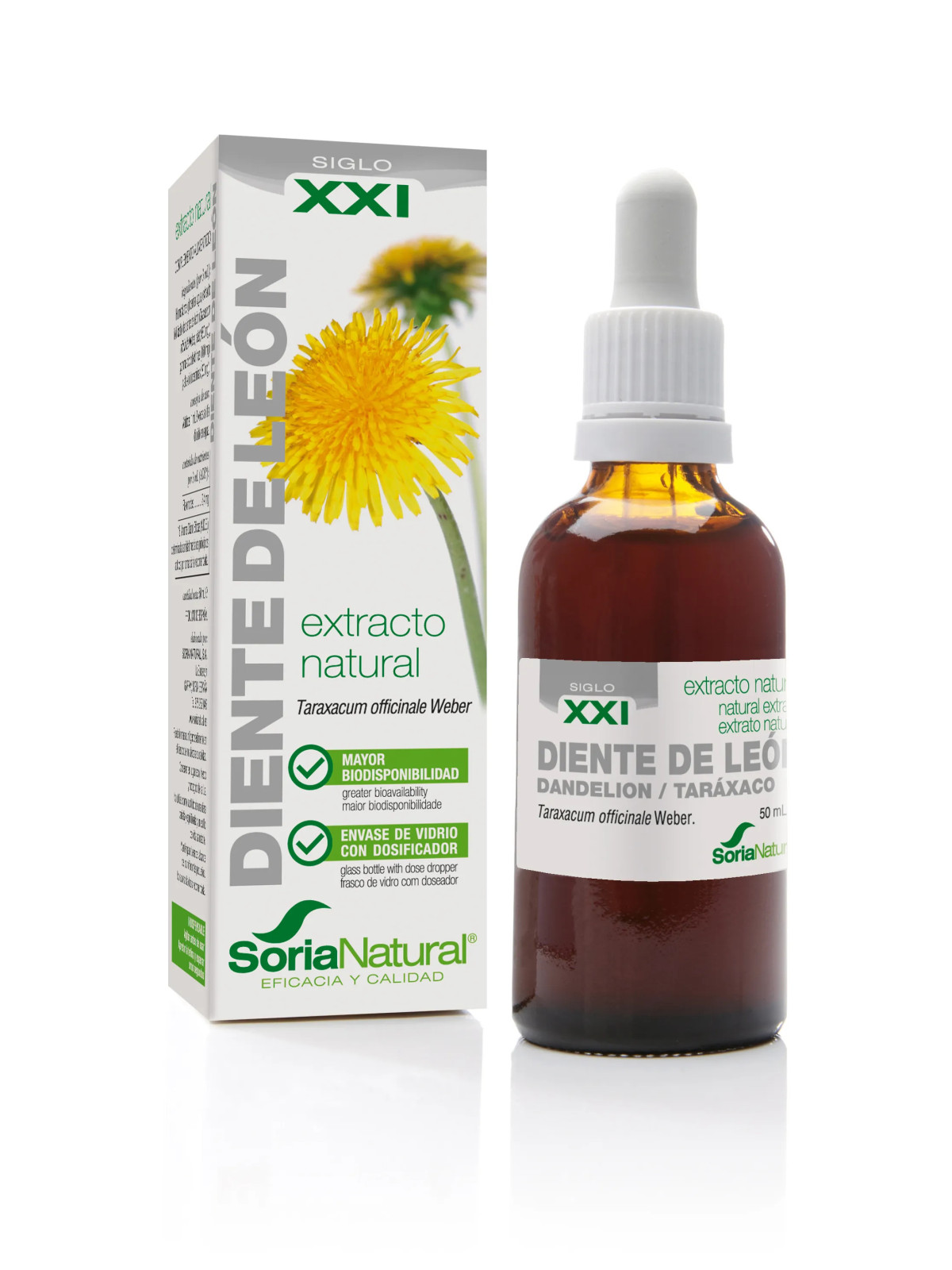 Soria Natural Extrait de Pissenlit Siglo XXI 50ml