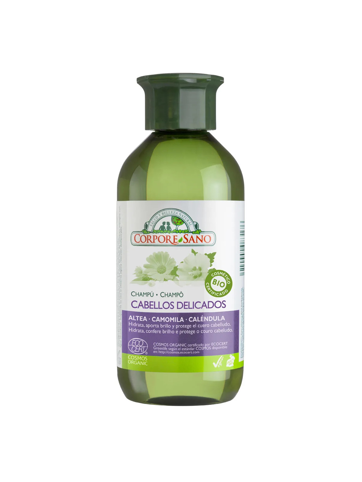 Corpore Sano Shampooing Cheveux Délicats Cosmos Organic 300ml