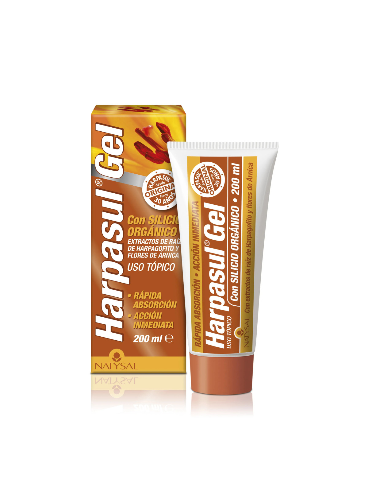 Natysal Harpasul Gel au Silicium 200ml