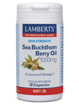 Lamberts Huile de Fruit d'Argousier 1000 mg 30 capsules