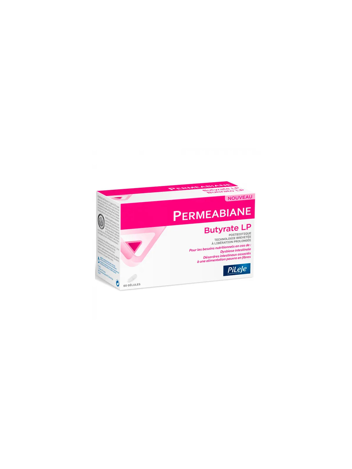 Pileje Perméabiane Butyrato LP 60 Capsules