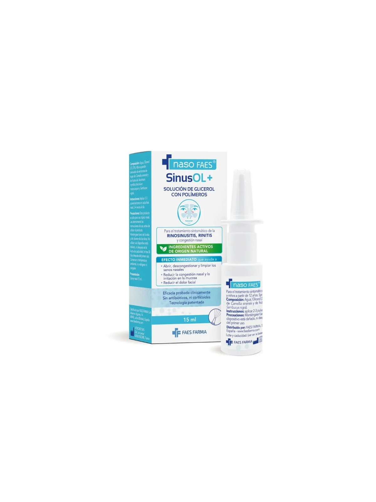 Faes Farma Nasofaes SinusOl+ 15ml