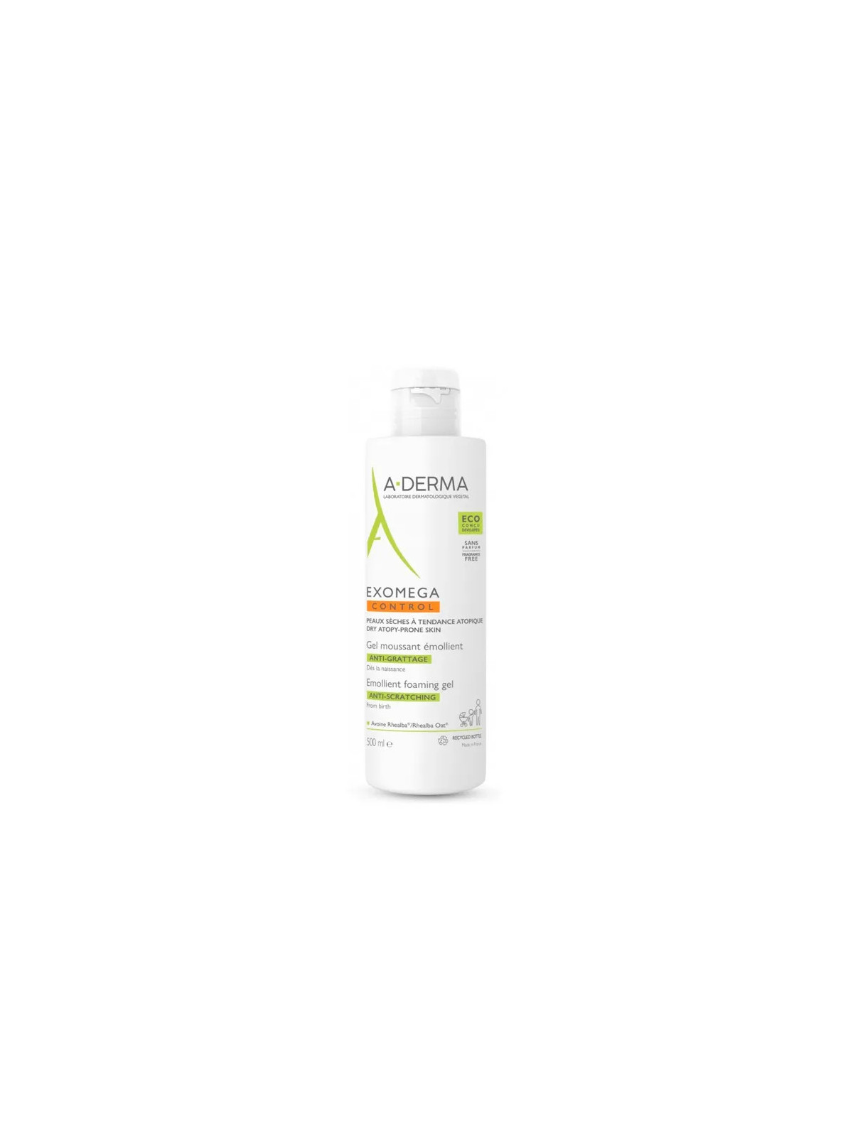 A-Derma Exomega Control Gel Émollient 500ml