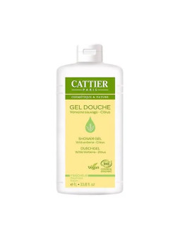 Cattier Paris Gel Douche Rafraîchissant Verveine 1L