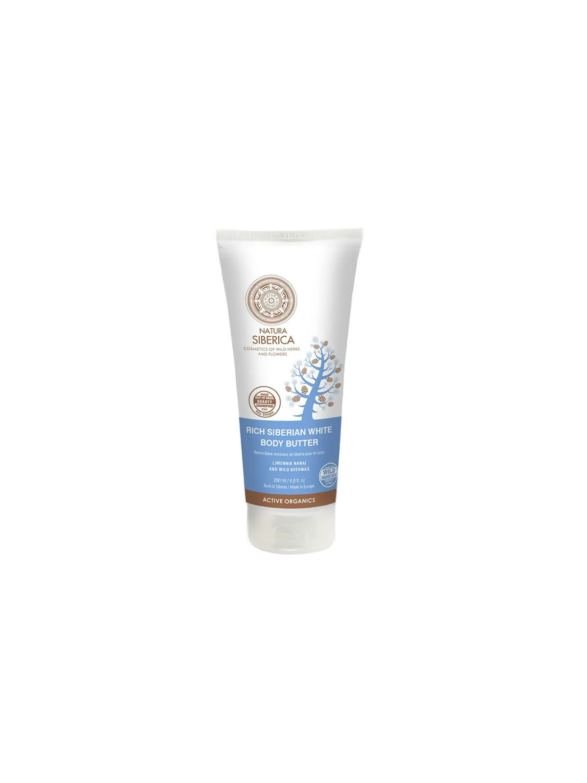 Natura Siberica Beurre Corporel Blanc de Sibérie 200ml