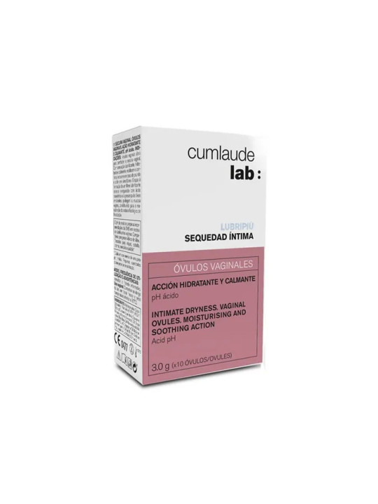 Cumlaude Lubripiù Ovules Vaginaux 10 Unités