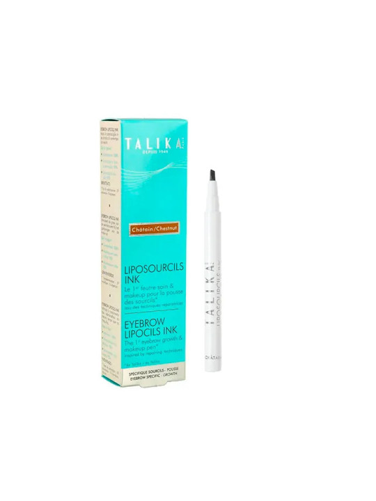 Talika Lipocils Encre Pour Sourcils Brun Clair 0,8ml