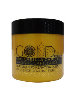 Lovyc Gold Masque Capillaire Or Liquide Kératine Pure 400ml
