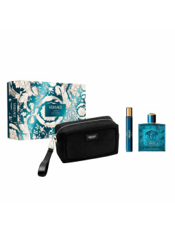 Versace Eros Eau De Parfum 100ml Coffret 3 Produits