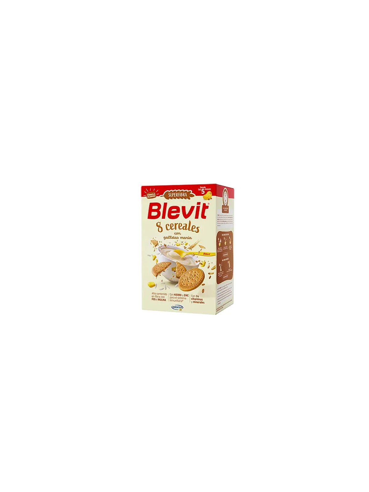 Ordesa Blevit Optimum 8 Céréales et Biscuits 500g
