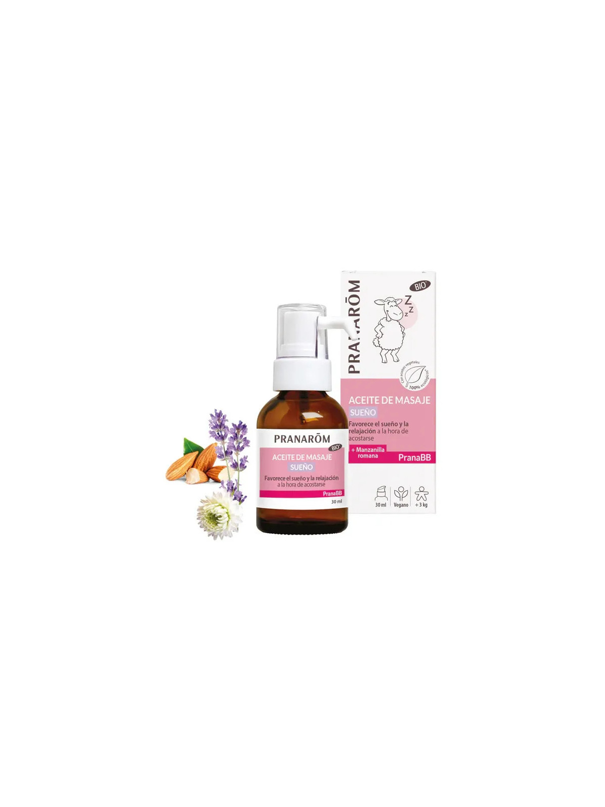 Pranarôm Huile de Massage Rêve 30ml