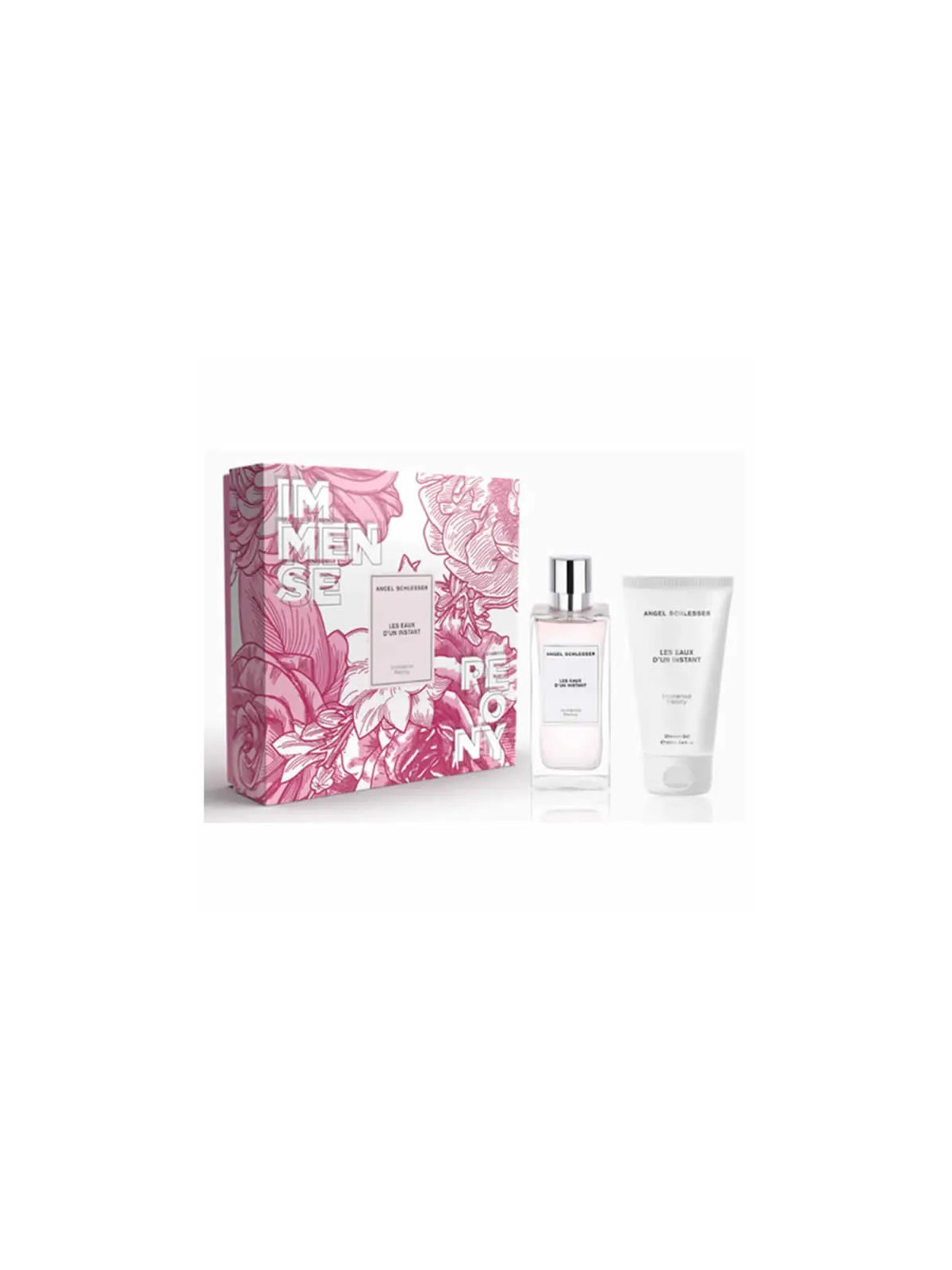 Angel Schlesser Les Eaux d'Un Instant Immense Peony Eau de Toilette Spray 100ml Coffret 2 Produits