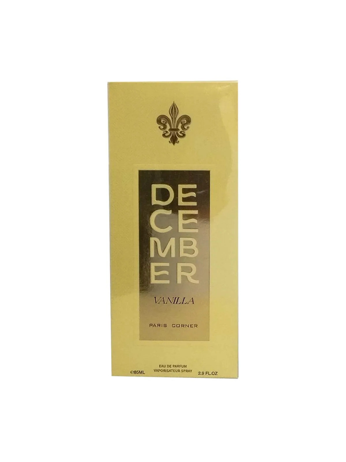 PARIS CORNER December Vanilla Eau de Parfum 85ml Spray