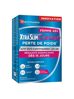 Forté Pharma XtraSlim Chrono Femme 45+ 60 Gélules