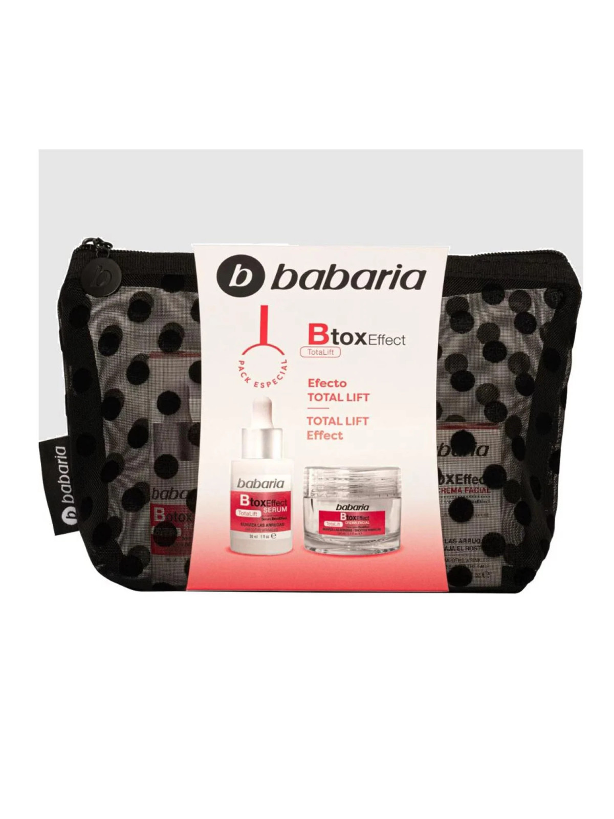 Babaria BTox Effect Total Lift Crème Visage 50ml + Sérum Set