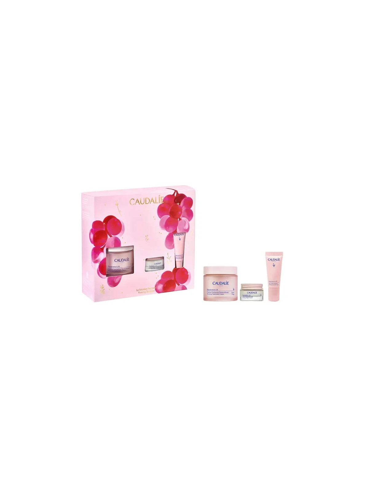 Caudalie Resveratrol-Lift Firming Cashmere Cream 50ml Coffret 3 Produits