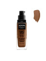 NYX Can't Stop Won't Stop Fond de Teint Couvrance Totale Cappuccino 30ml