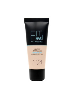Maybelline Fit Me Matte & Poreless Fond de Teint 104 Soft Ivory 30ml