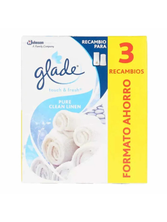 Glade Touch and Fresh Pure Clean Linen 3 Recharges