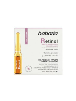 Babaria Rétinol Ampoules Anti-Âge 5x2ml