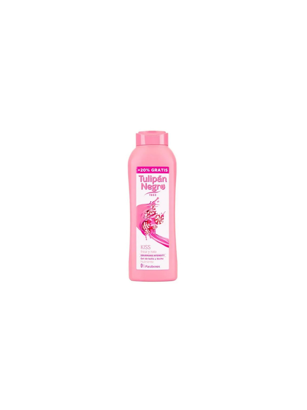 Tulipán Negro Fraise et Crème Gel Douche 650ml