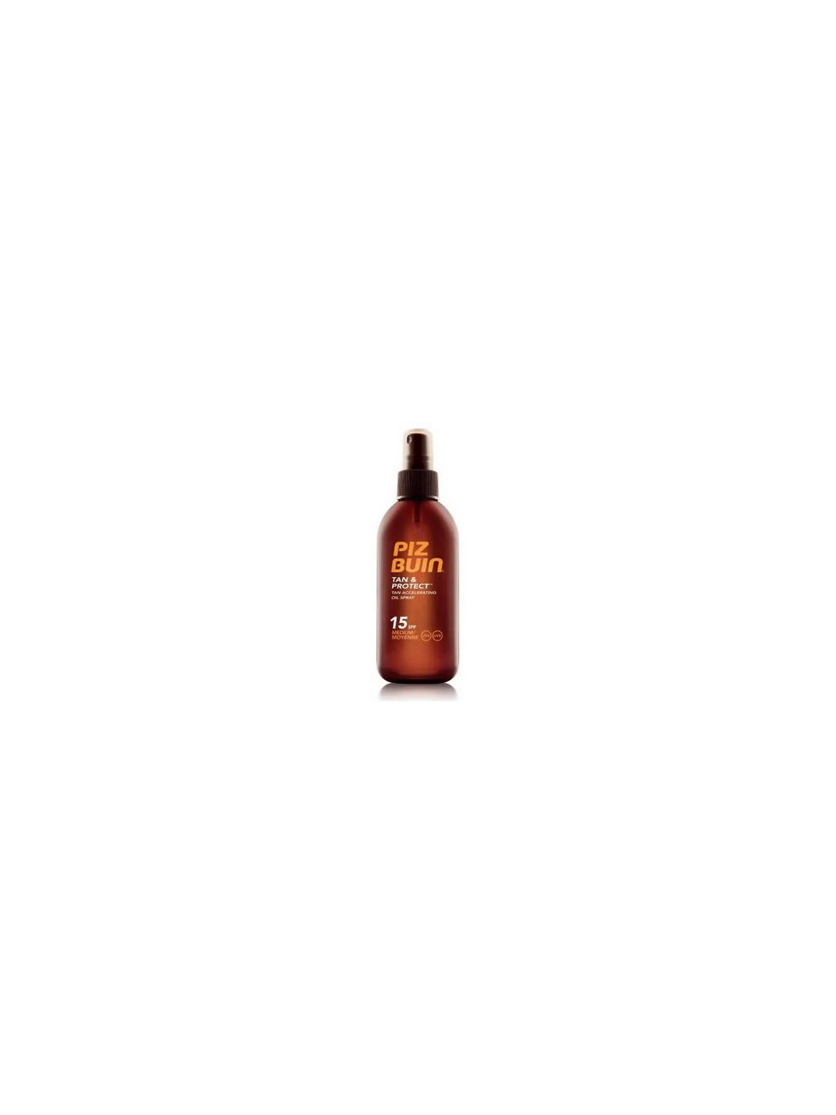 Piz Buin Tan & Protect Huile Spray Accélératrice de Bronzage SPF15 150ml