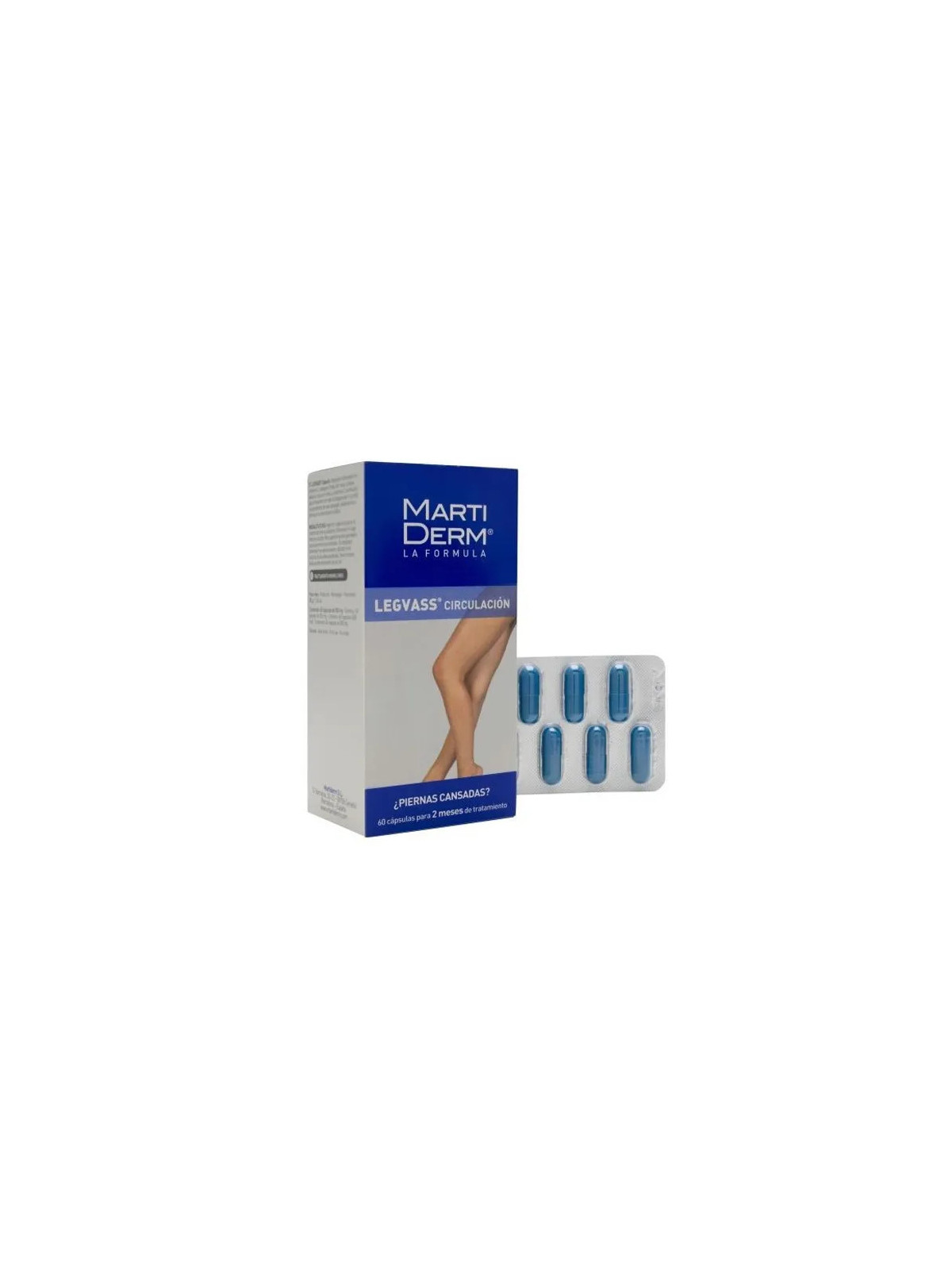 Martiderm Legvass Capsules 60 Unités