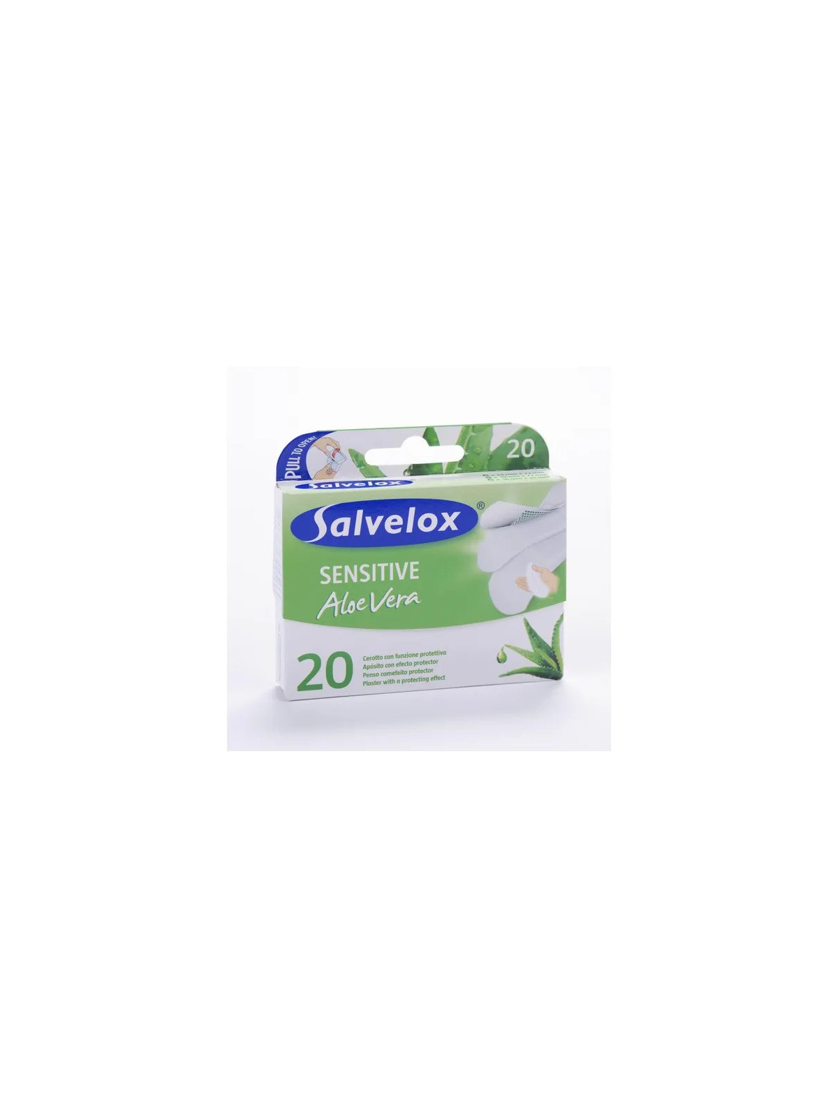 Salvelox Sensitive Aloe Vera 20 Pansements