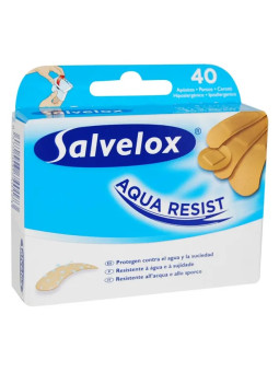 Salvelox Aqua Resist Pansements Grande Taille 40 Pcs