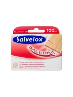 Salvelox Pansement Bande à Découper Textile Élastique 100cm
