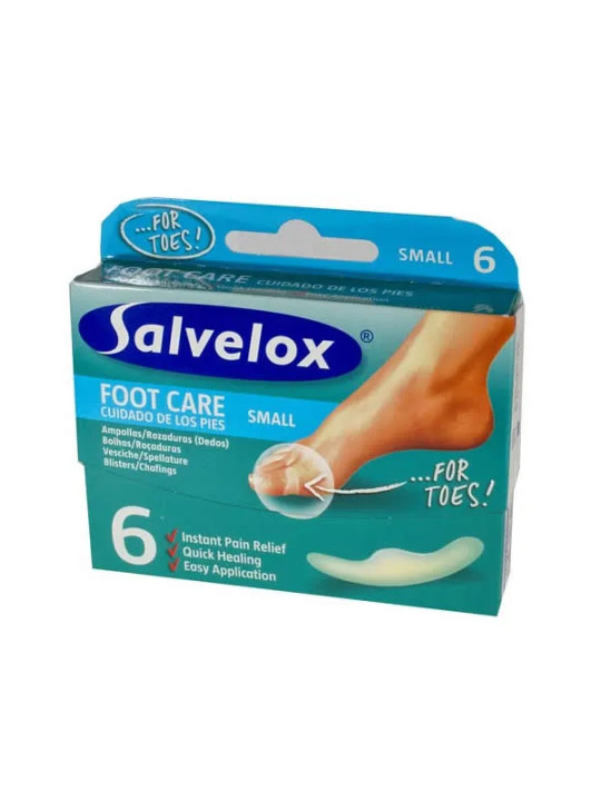 Salvelox Emplâtre Hydrocolloïde Petit 6 Unités 21x64mm