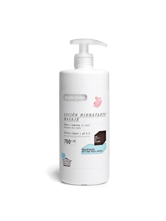 Suavinex Lotion Hydratante de Massage 750ml