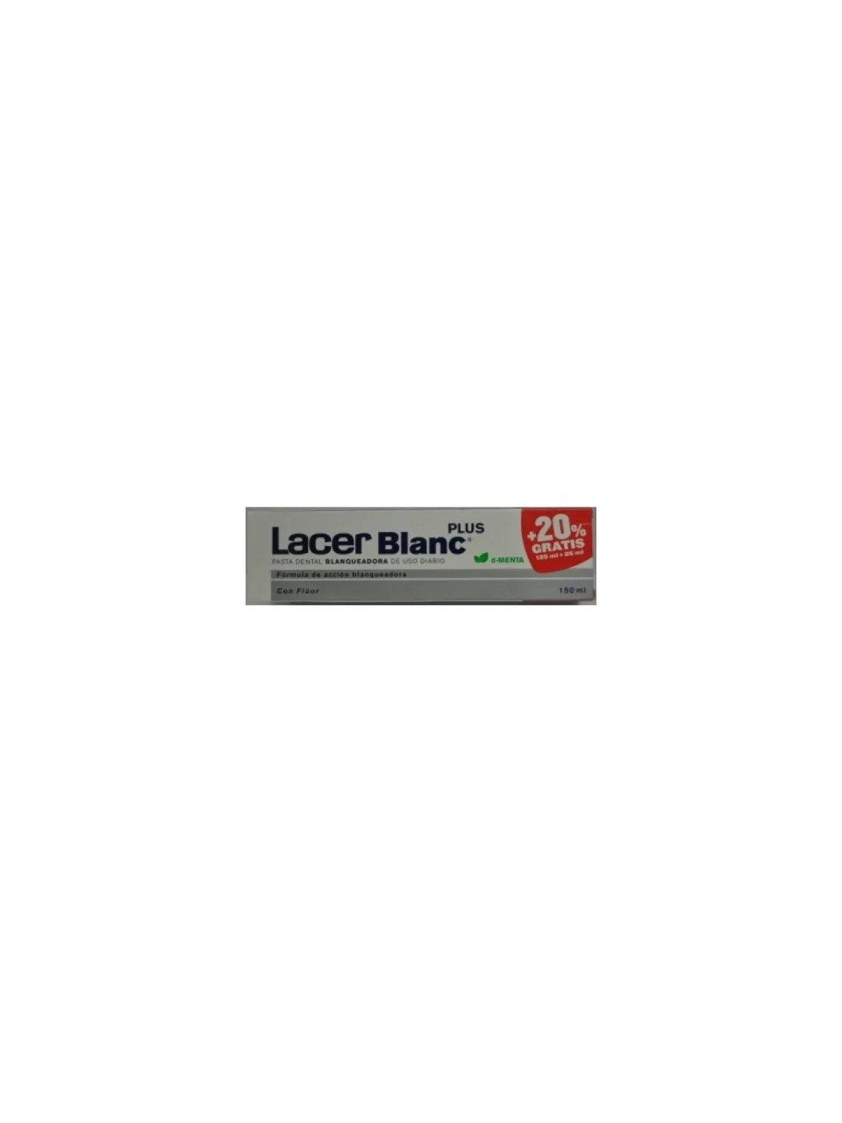 Lacer Blanc Plus Dentifrice Blanchissant Menthe 75ml