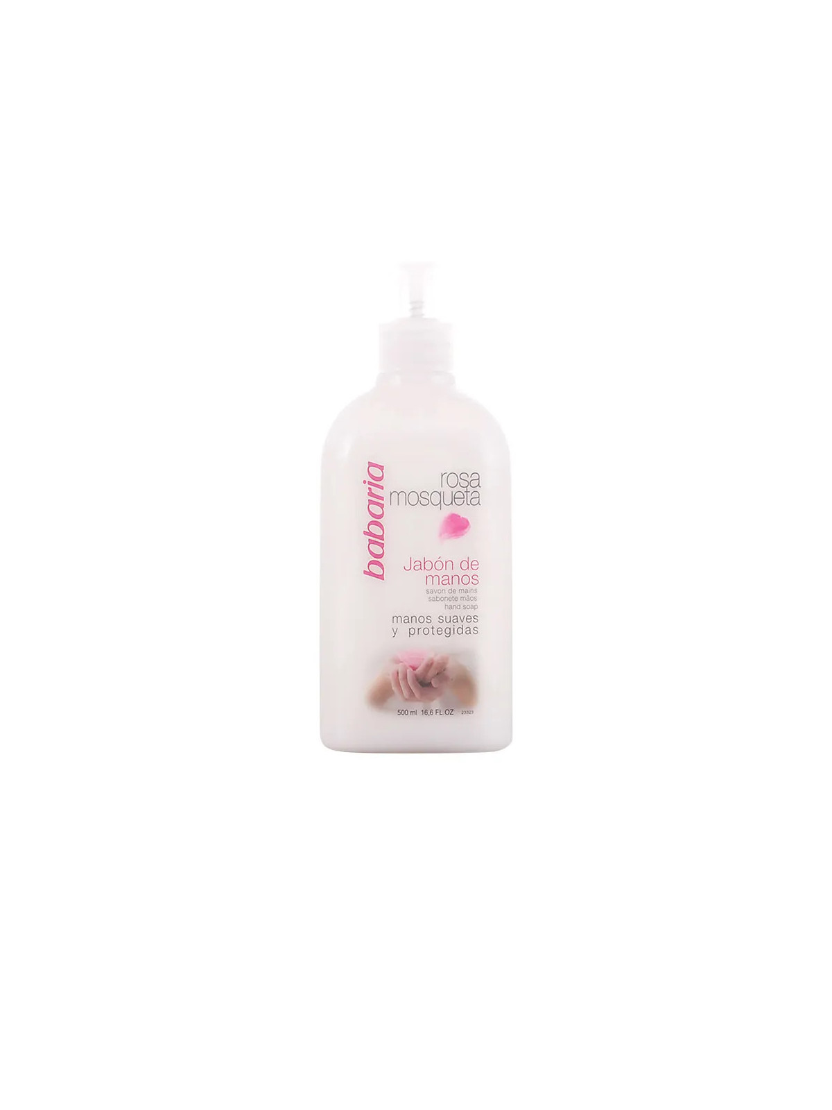 Babaria Rosa Mosqueta Savon Mains 500ml