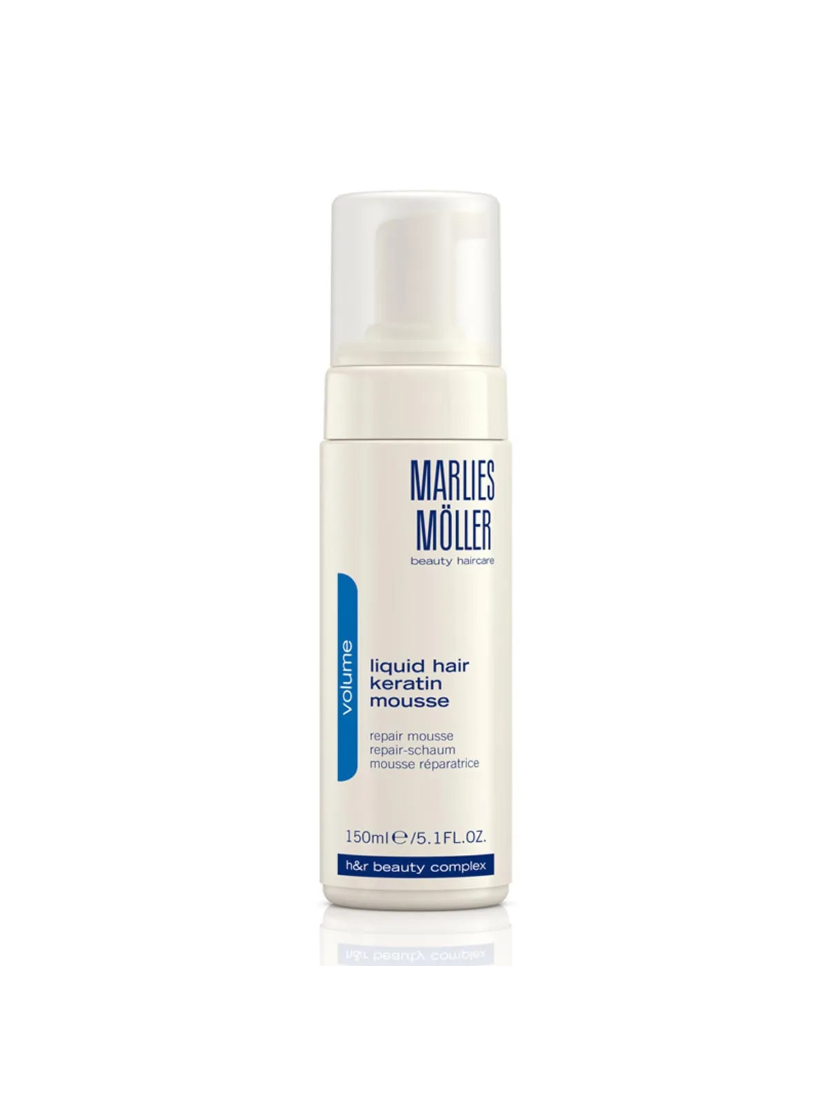 Marlies Möller Volume Liquid Hair Keratin Mousse 150ml