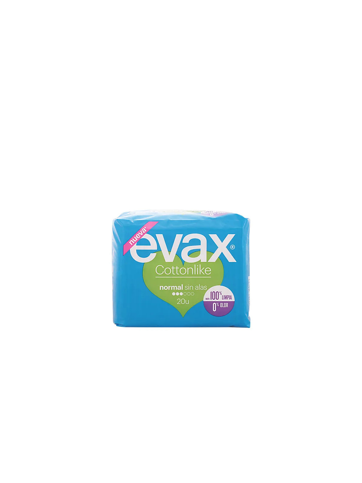 Evax Cottonlike Normal Serviettes Hygiéniques 20 Unités